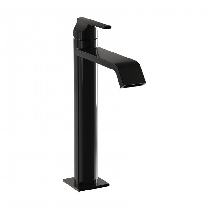 VitrA  Suit Basin Mixer with Top Handle for Bowls - Gloss Black