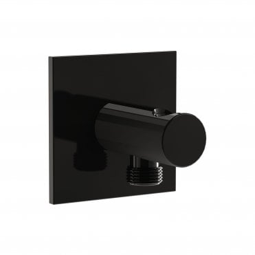 VitrA Suit Built-In Handshower Outlet - Gloss Black