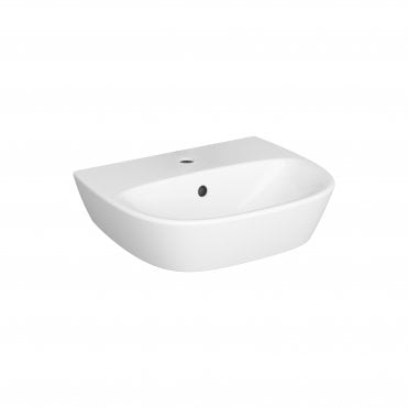 VitrA Zentrum Washbasin 45cm, 1 Tap Hole - White