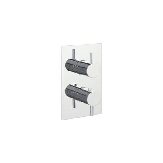 Florence Thermostastic 2 Outlet Concealed Shower Valve Chrome 15671A By Just Taps