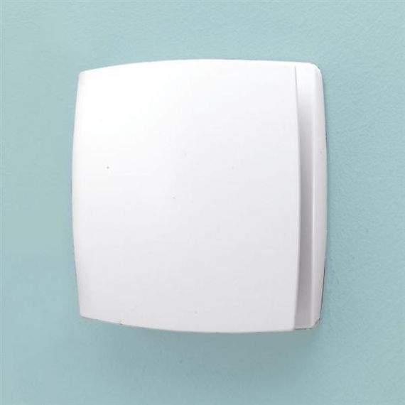 Breeze White Wall Mounted Extractor Fan Timer