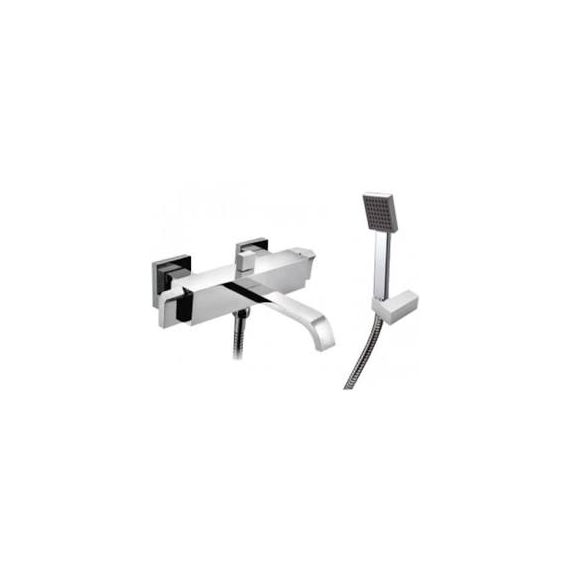 JustTaps Leo Wall Mounted Bath Mixer With Kit 45267