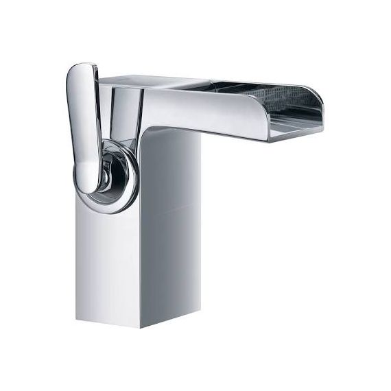 Cascata Medium Single Lever Basin Mixer Tap 77061 By Just Taps
