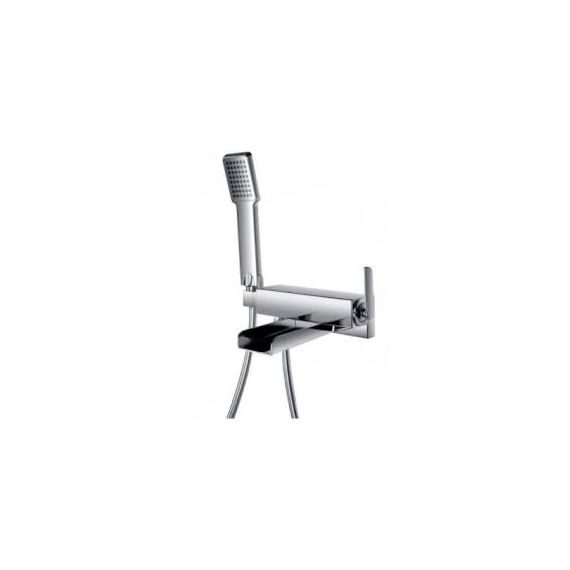 Cascata Single Lever Bath Shower Mixer With Kit 77133 By Just Taps