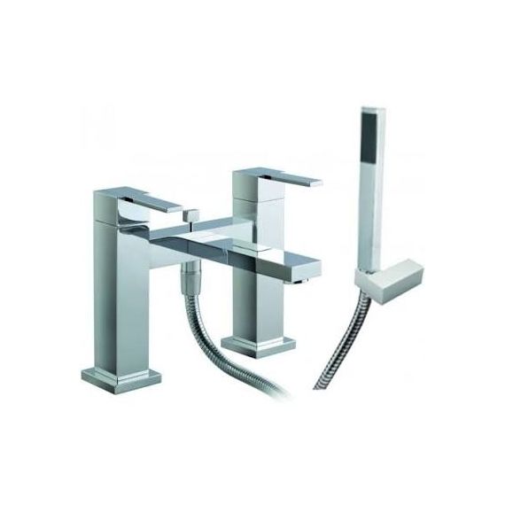 Athena Deck Mounted Bath Shower Mixer H-Type 86275SD By Just taps