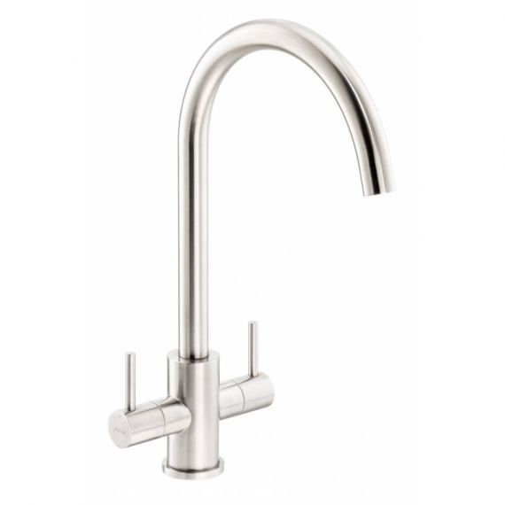 Abode Focal Monobloc Stainless Steel Kitchen Tap AT2177