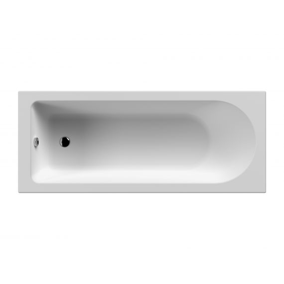 Hudson Reed Eternalite Round Single Ended Bath 1700 x 700mm White BMON013