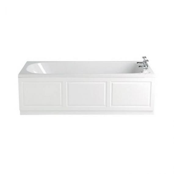 Heritage Dorchester 1700 x 700mm Single Ended Solidskin White Acrylic