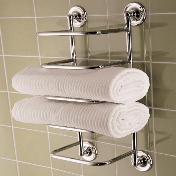 Bristan Towel Stacker Chrome Plated Comp TSTACK1 C