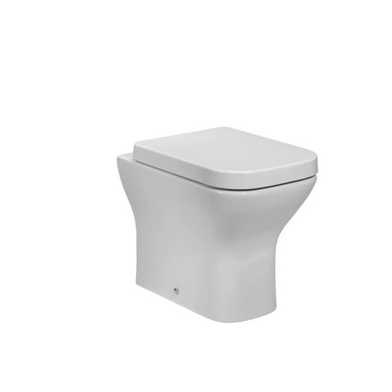Tavistock Structure Short Projection Back To Wall WC with Seat - White - BTW475S TS450S