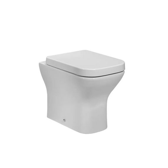 Tavistock Structure Comfort Height Back To Wall Wc and Seat - White - BTWC450S TS450S