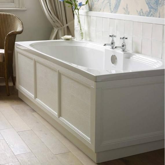 Heritage Dorchester 1700 x 750mm Double Ended Solidskin White Acrylic