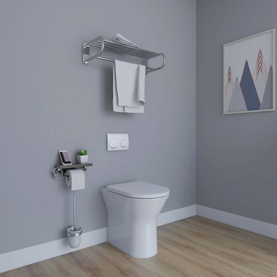 Blade Rimless Comfort Height Back To Wall Pan