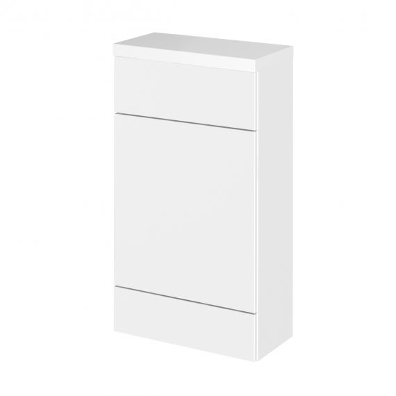 Hudson Reed Fusion Gloss White 500mm Compact WC Unit & Top