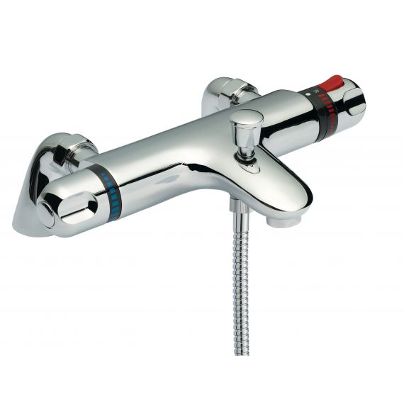 Nuie Reef Thermostatic Bath Shower Mixer Chrome