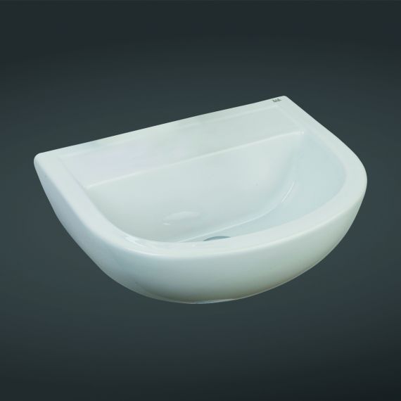 RAK-Compact 50cm Special Needs Basin no tap hole or Overflow