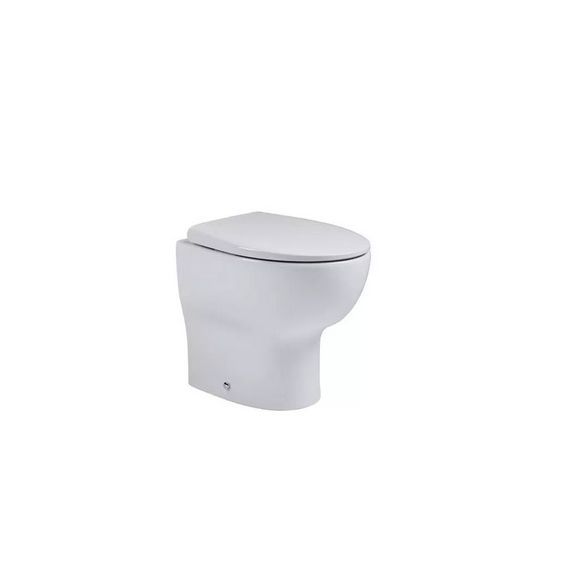 Roper Rhodes 490mm Archetype Standard Height Back to Wall Pan - White - DC14026