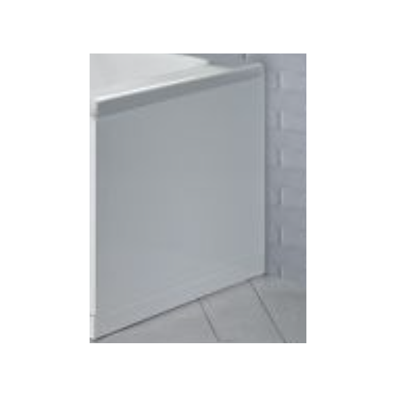 Roper Rhodes Helios Isocore 700mm Waterproof Gloss White End Bath Panel & 12mm Plinth - White - DC5002
