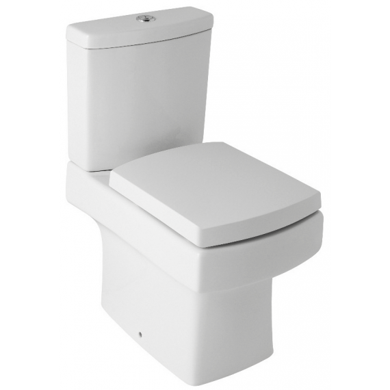 Embrace Close Coupled Square Toilet And Soft Close Seat
