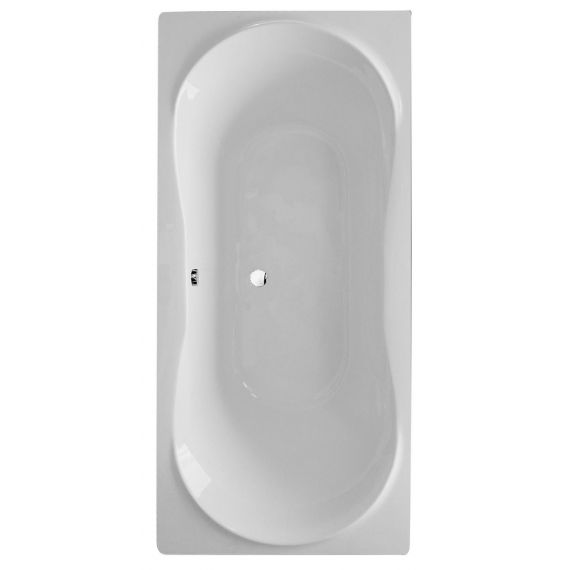 Frontline Comet Round Double-Ended Straight Bath - 1800 x 800mm