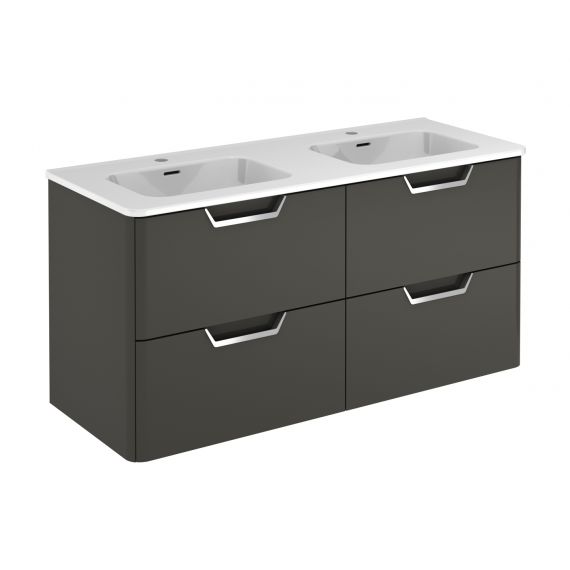 Frontline Life 600mm 4 Drawer Wall Unit - Anthracite