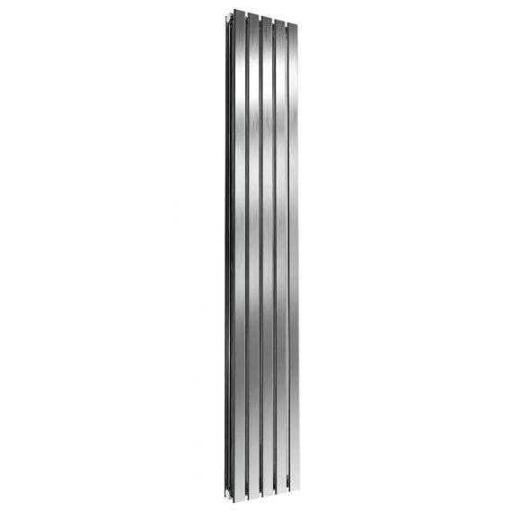 Reina Flox Double Vertical 1800 X 295mm Brushed Stainless Steel Radiator