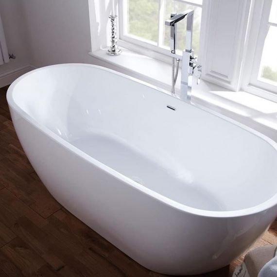 Frontline Summit Freestanding 1680 x 800mm Double Ended Bath