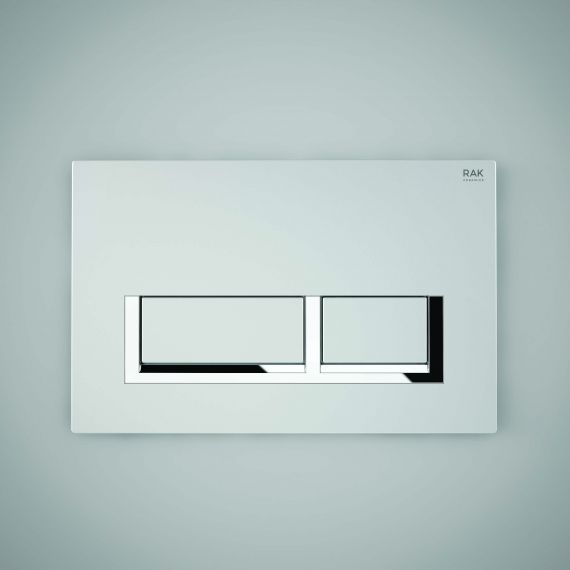 RAK-Ecofix Rectangular Push Plate for all Concealed Cisterns