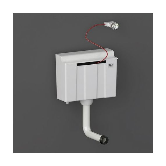 RAK-Ecofix Concealed Cistern for Furniture complete with Cable Operated Push Button - Side Inlet
