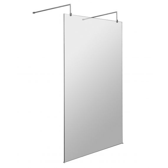 Hudson Reed 1100mm Wetroom Screen with Arms and Feet