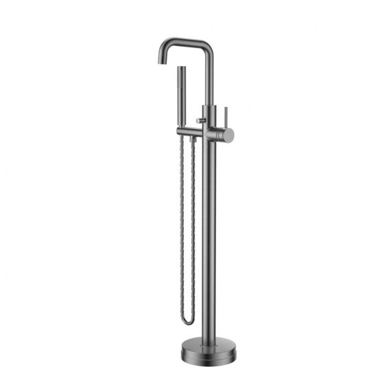 Scudo Core Freestanding Bath Shower Mixer Gunmetal NU-034