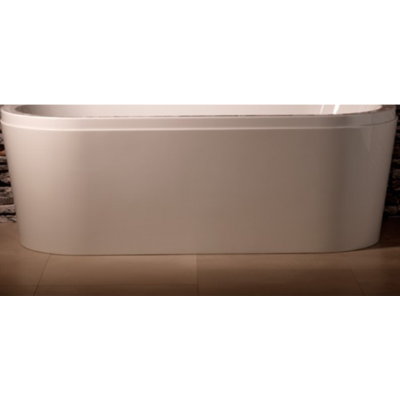 Carron Halcyon D White Curved Bath Panel 