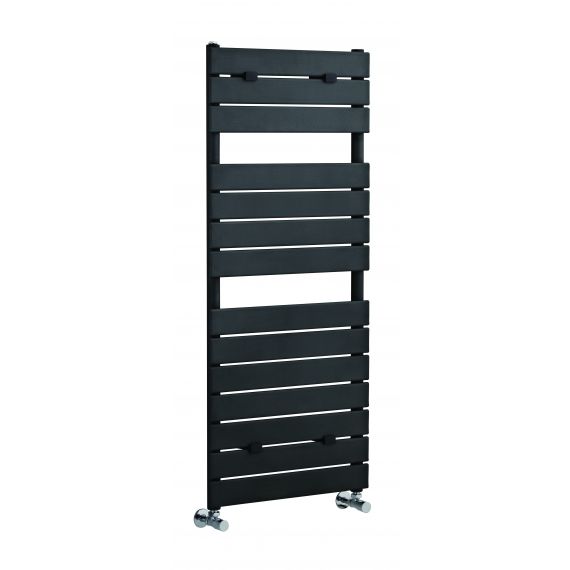 Piazza 14 Panel Heated Towel Rail Anthracite 1213 x 500 