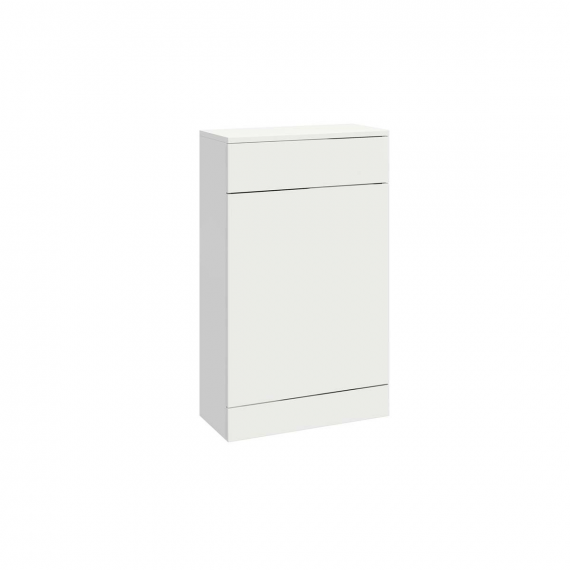 Scudo Lili L Shape Furniture 900 WC Unit Gloss White L-900-WCUNIT-WTE