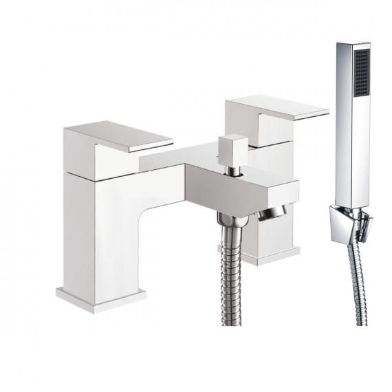 Scudo Lanza Bath Shower Mixer With Shower Kit And Wall Bracket TAP143