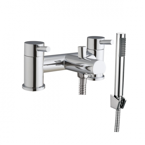 Scudo Premier Bath Shower Mixer With Shower Kit And Wall Bracket TAP103