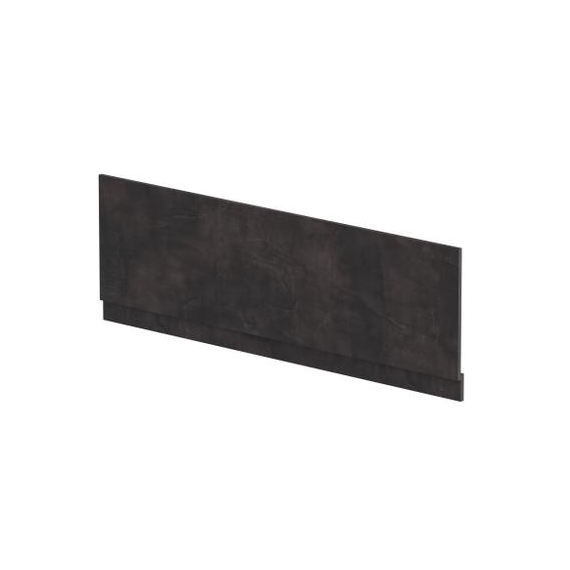 Hudson Reed Straight Front Panel & Plinth (1700mm) Metallic Slate MPC2605