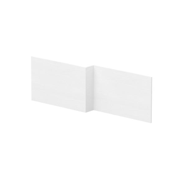 Hudson Reed 1700mm Shower Bath Front Panel White Ash MPC2135