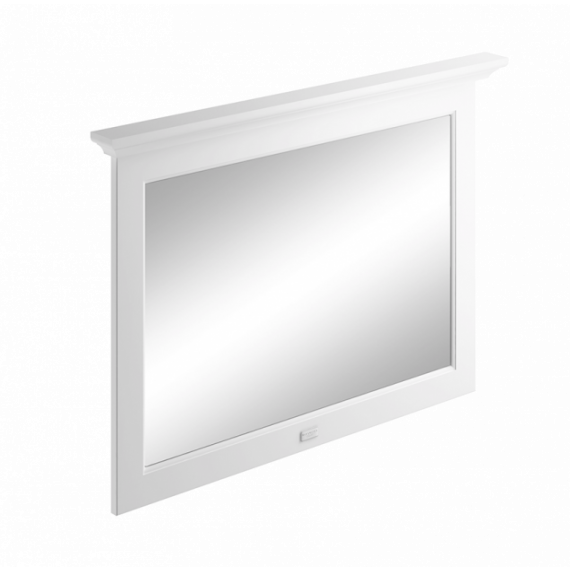 Bayswater 1000mm Flat Mirror - Pointing White