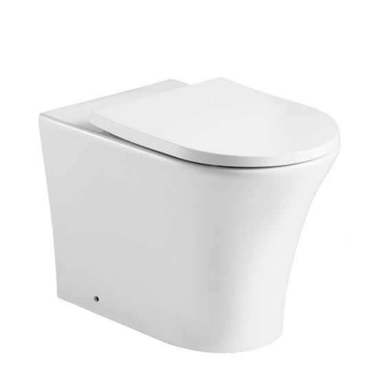 Kameo Back to Wall WC Toilet Pan inc Soft Close Seat