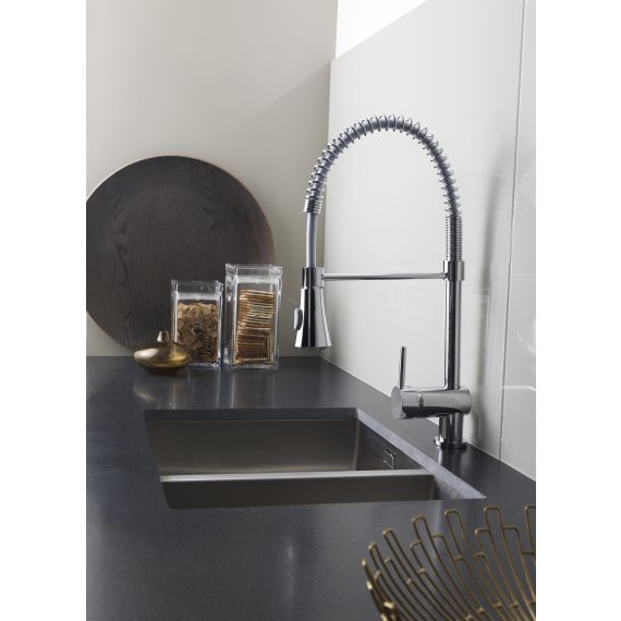 Nuie Side Action Pull-out Mixer Tap Chrome 