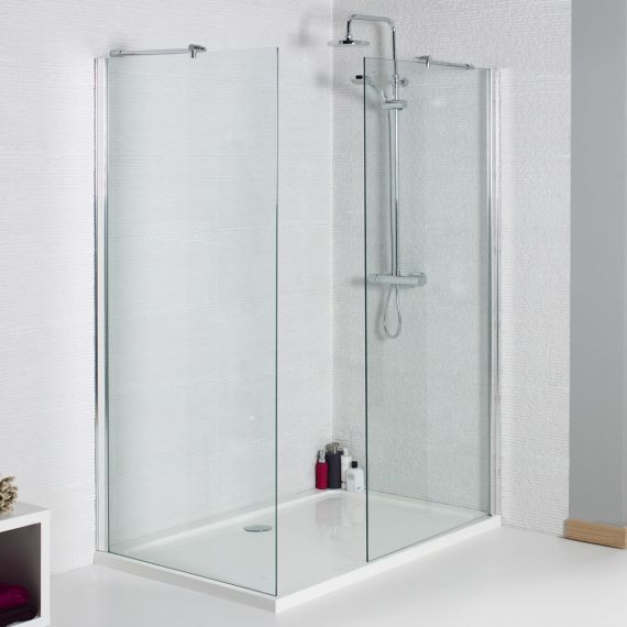 900mm 8mm Wetroom Glass Panel