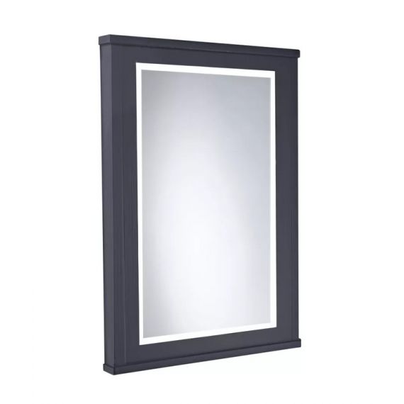 Tavistock Lansdown 600 Framed Illuminated Mirror - Matt Dark Grey - LAN55MF.DGM