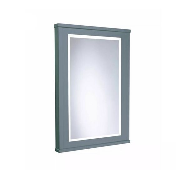Tavistock Lansdown 600 Framed Illuminated Mirror - Mineral Blue - LAN55MF.MB