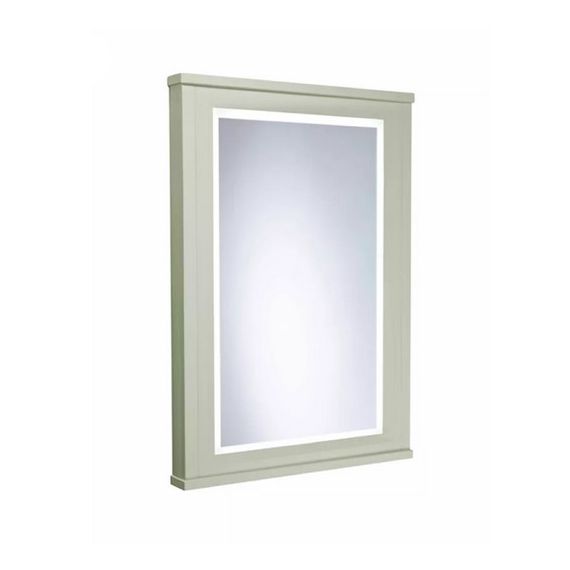 Tavistock Lansdown 600 Framed Illuminated Mirror - Pebble Grey - LAN55MF.PG