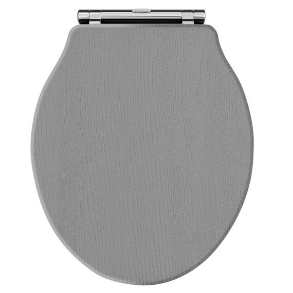 Hudson Reed Old London Ryther Storm Grey Toilet Seat