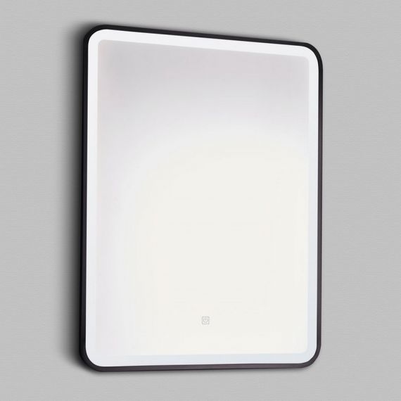 Kartell Nero Square 700 x 500mm Rectangular LED Mirror