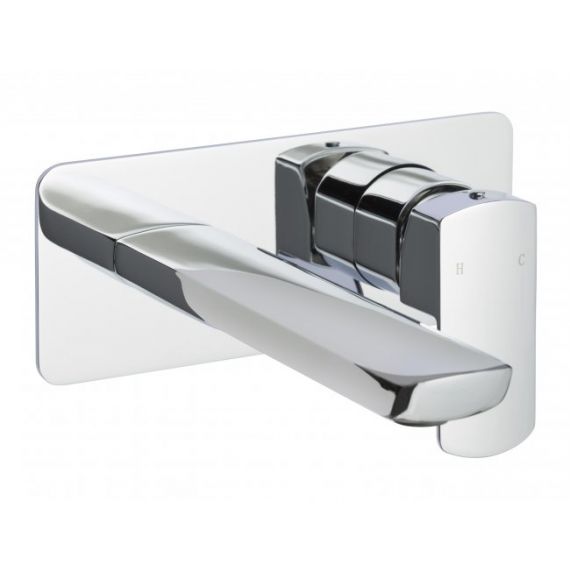JTS Mis Chrome Single Lever Basin Mixer Tap, Concealed 