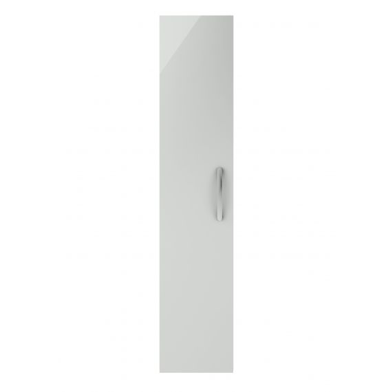 Nuie Athena Gloss Grey Mist 300mm Tall Unit (1 Door)