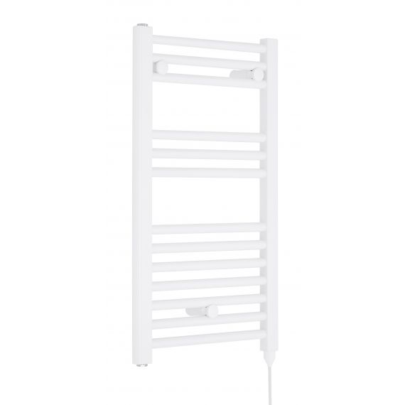 Nuie Electric Heated Towel Rail White 720 x 400mm